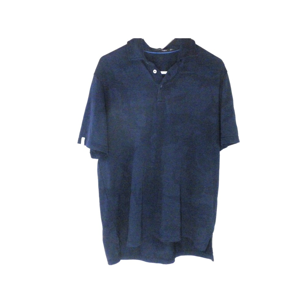 Ralph Lauren Polo Shirt Mens L Blue Jacquard Camo RLX PGC Golf Logo Performance - Picture 1 of 14